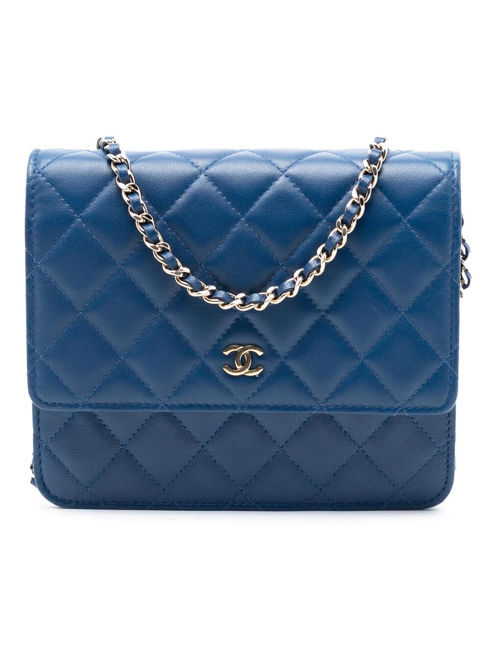 Chanel Square Wallet On Chain Quilted #375983C20B